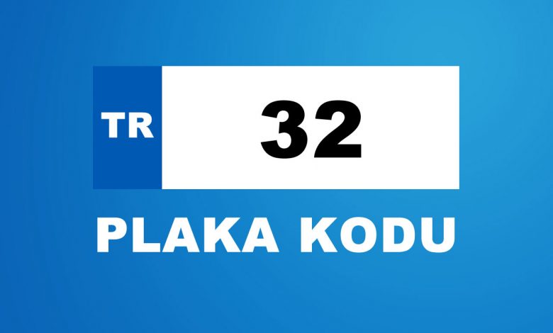 32 plaka kodu