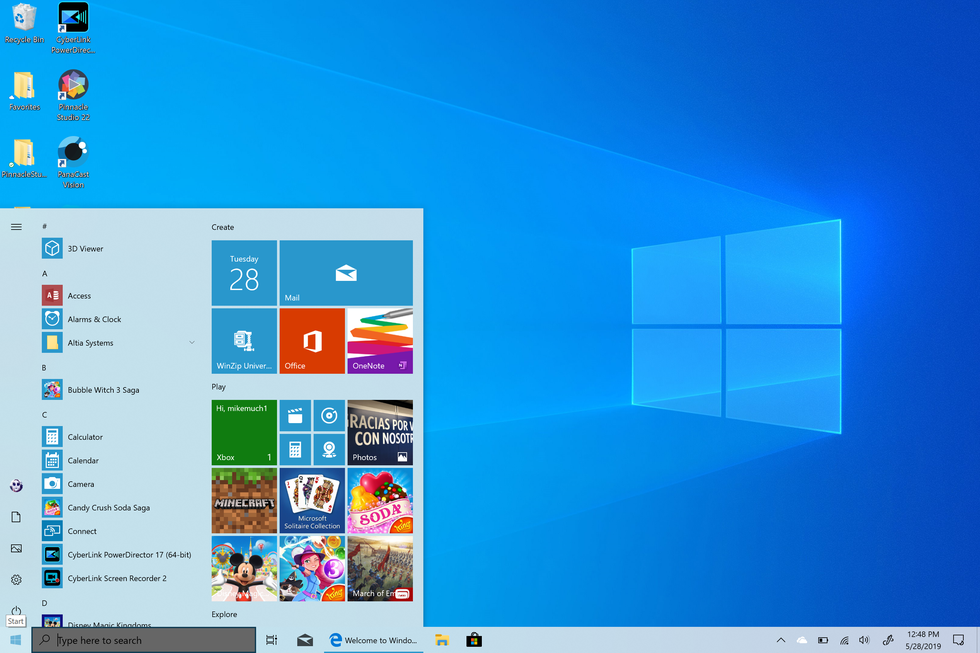 Windows 10 Ekran görüntüsü