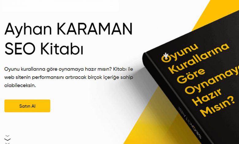 Ayhan Karaman SEO Kitabı