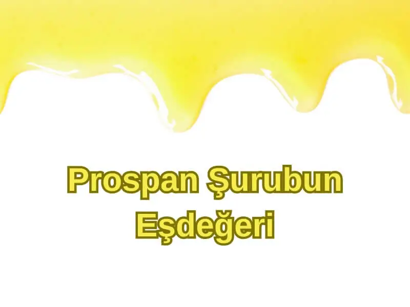 Prospan Şurup Eşdeğeri