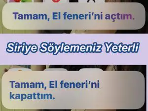 El feneri için siri