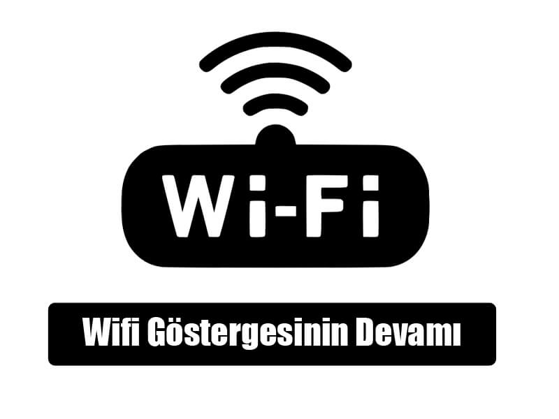 Wifi Göstergesinin Devamı