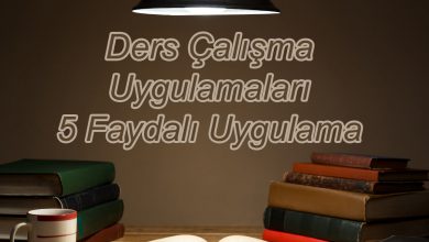 Ders Çalışma Uygulamaları