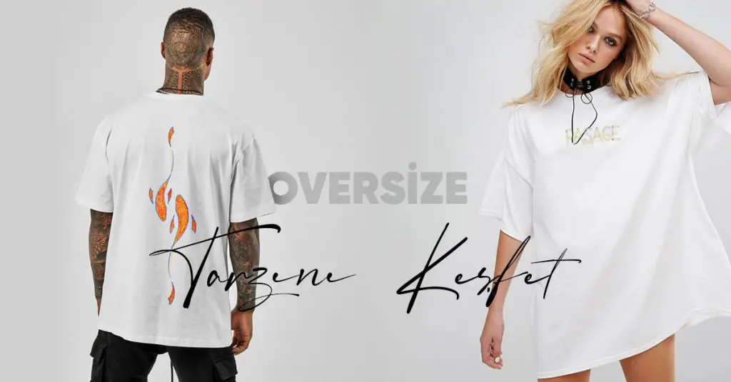 Unisex Oversize Tişört