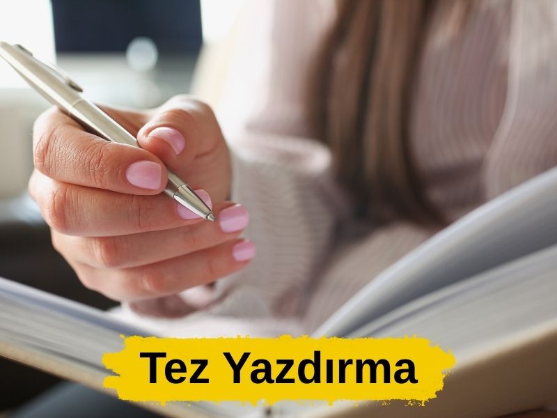 Tez Yazdırma Sürecinde Doğru Adres