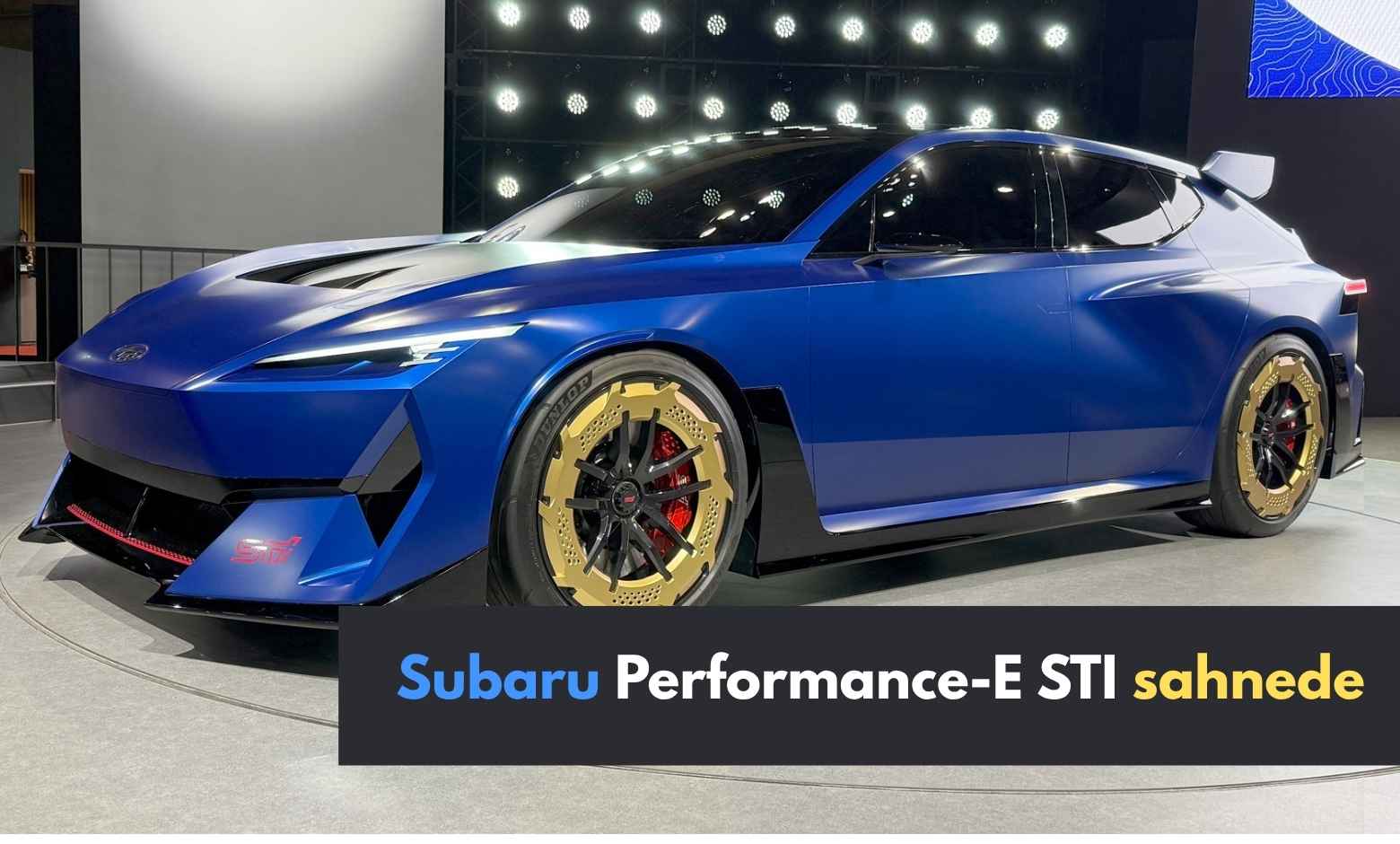 Subaru Performance-E STI: Elektrikli Gücün Yeni Nesil Ruhuyla Buluşması