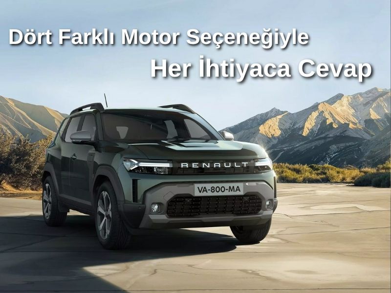 Yerli Motorlarla Güçlenen Yeni Renault Duster Yollarda 1 Dört Farklı Motor Seçeneğiyle Her İhtiyaca Cevap renault