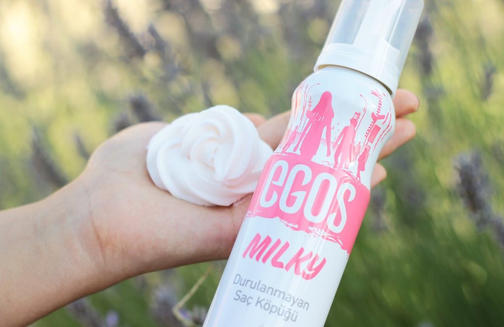 egos milky saç köpüğü