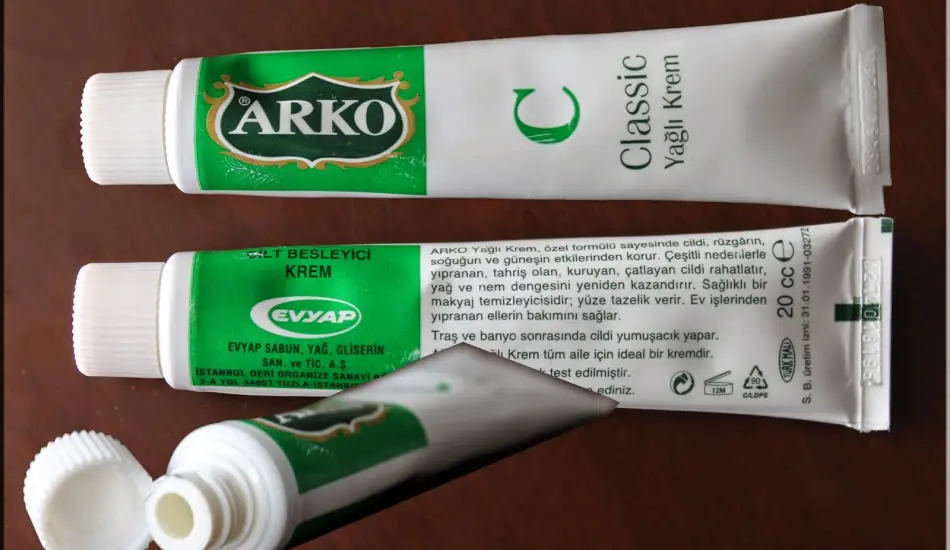 Arko krem yüze sürülür mü?