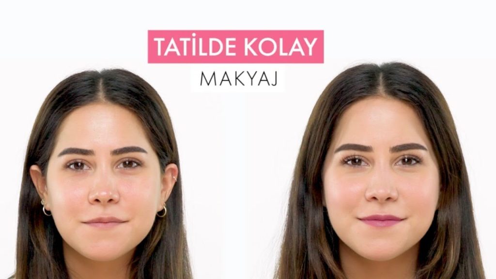 tatilde kolay makyaj