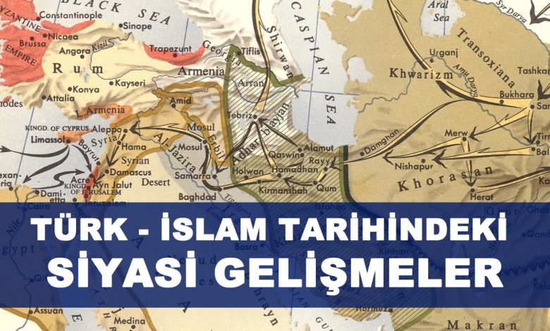 Türk İslam Tarihindeki Siyasi Gelişmeler