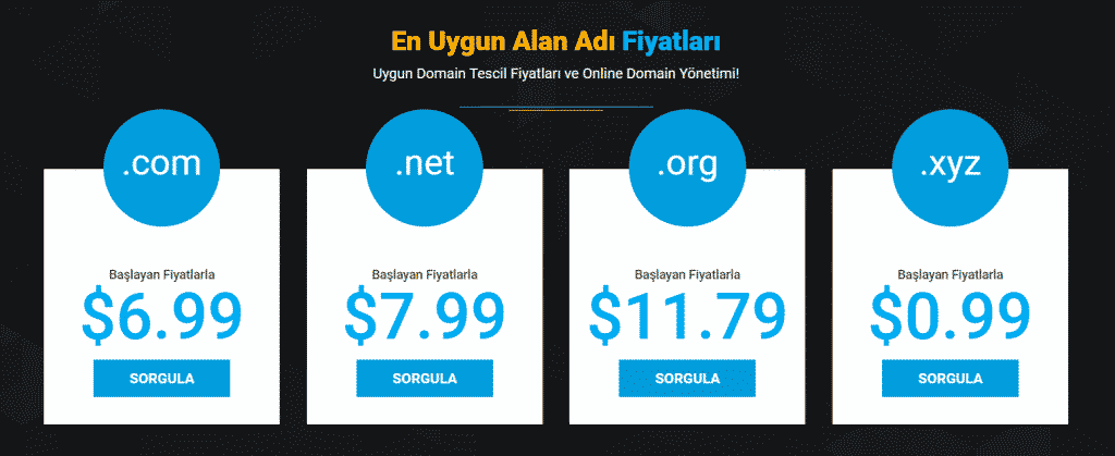 domain fiyatları